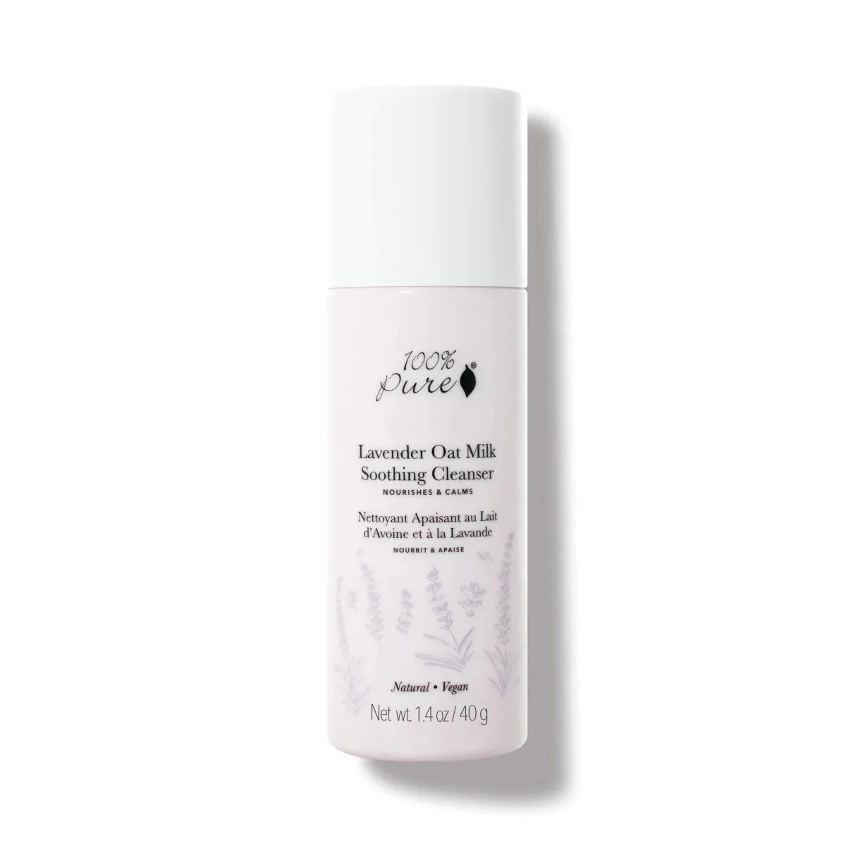 100% Pure Lavender Oat Milk Soothing Cleanser
