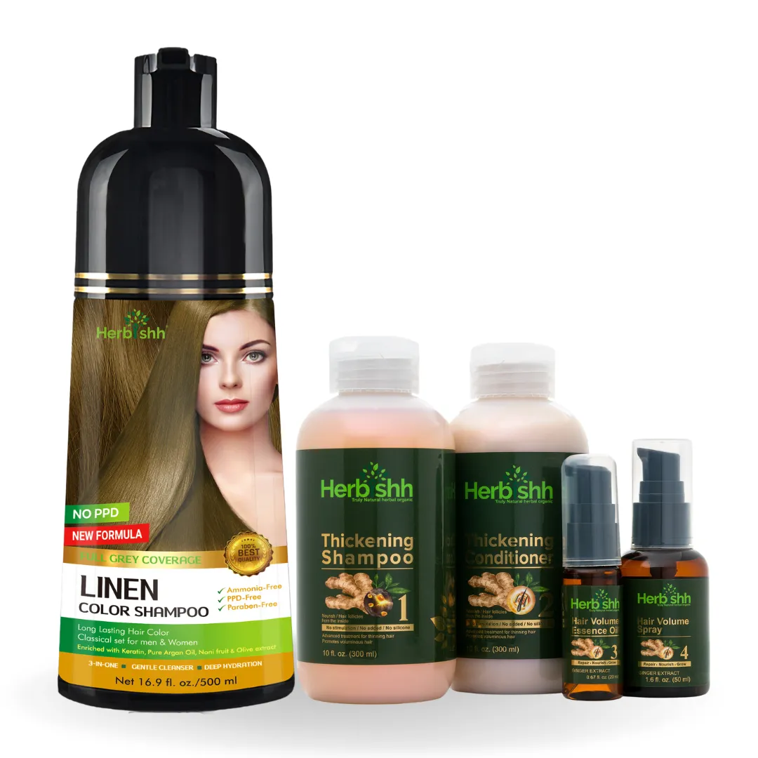 AS - Color Shampoo & Hair Volumizing Kit - HERBISHH