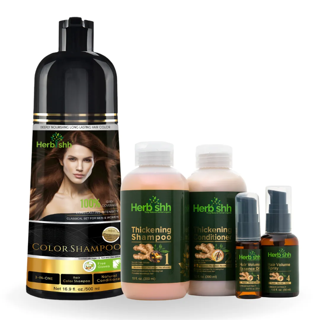 AS - Color Shampoo & Hair Volumizing Kit - HERBISHH