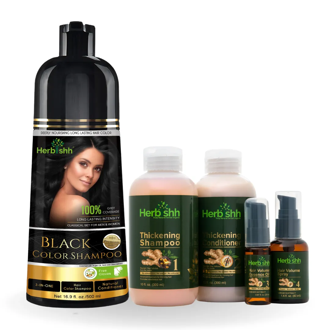 AS - Color Shampoo & Hair Volumizing Kit - HERBISHH
