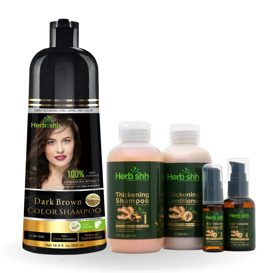 AS - Color Shampoo & Hair Volumizing Kit - HERBISHH