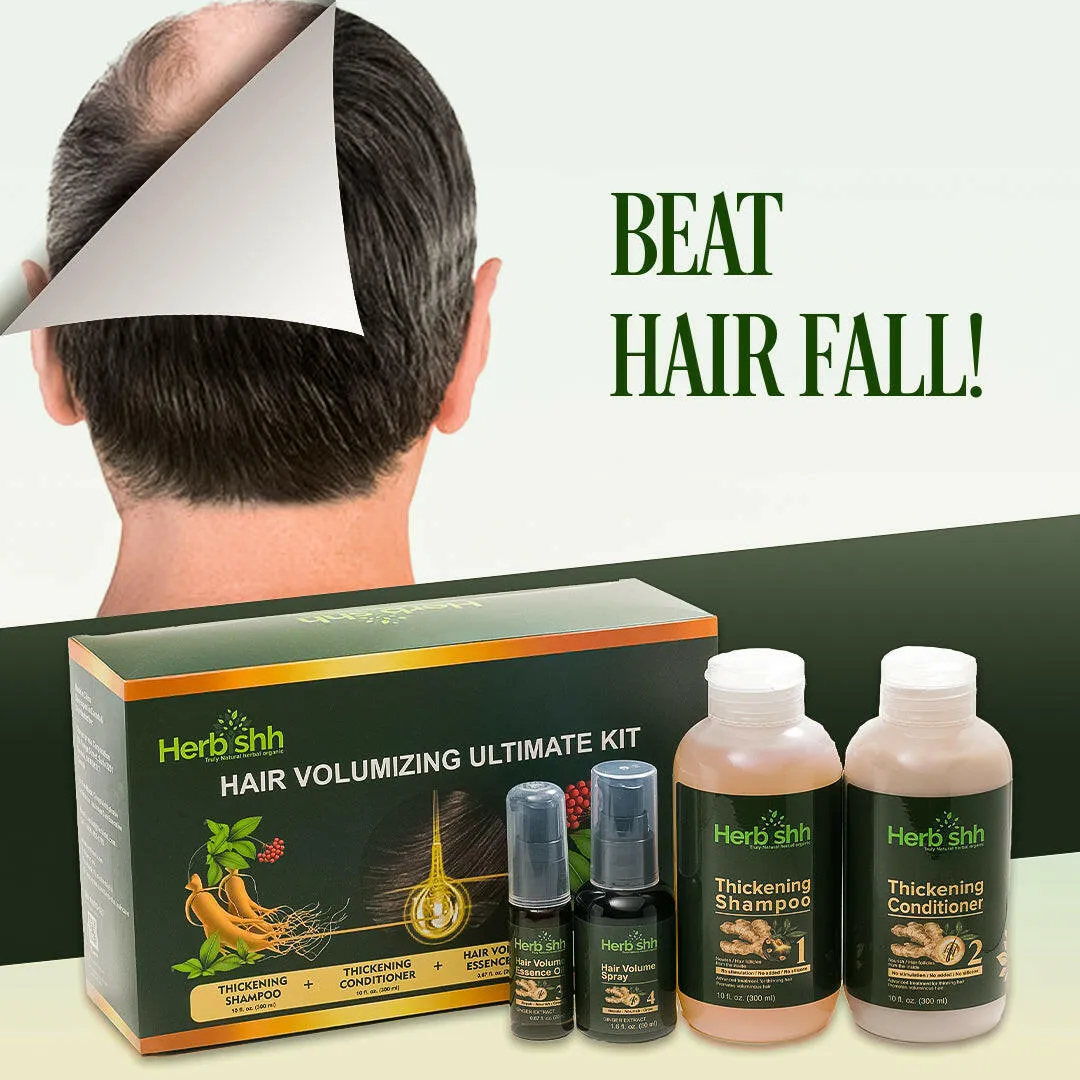 AS - Hair Volumizing Kit & Pro- Keratin Hair Mask - Herbishh