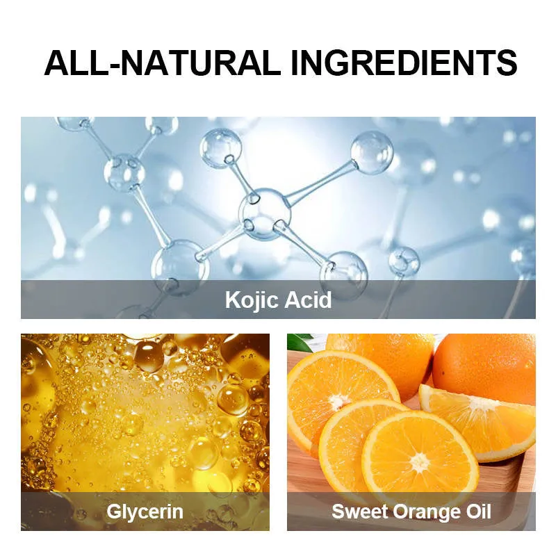 Kojic Acid Face Cleanser, Face Wash Ideal For all Skin Types 5.28 Oz/150 ml by Oreola Naturals